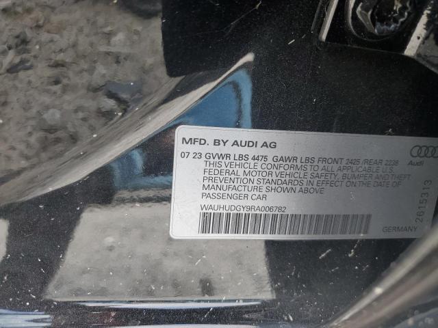 2024 AUDI A3 PREMIUM WAUHUDGY9RA006782