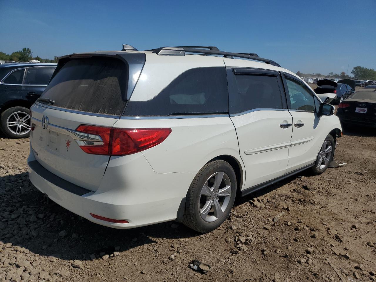 Lot #3297217387 2018 HONDA ODYSSEY EXL