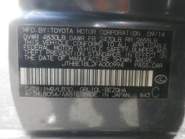 2015 LEXUS GS 350 #3315800352