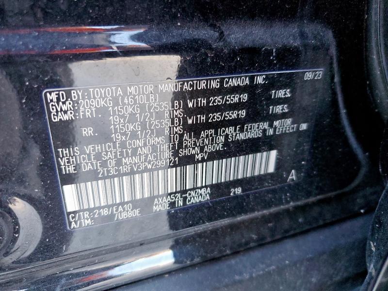 2023 TOYOTA RAV4 XLE PREMIUM 2T3C1RFV3PW299121