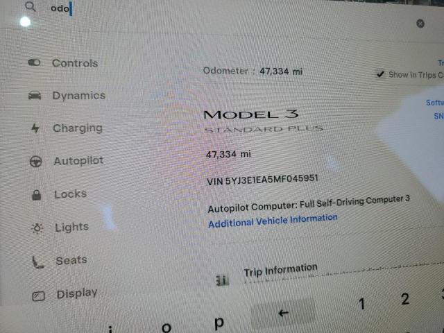 2021 TESLA MODEL 3 #3293450410