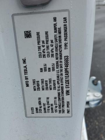 2023 TESLA MODEL 3 5YJ3E1EA9PF465653