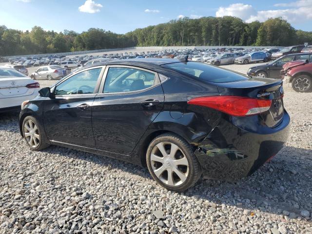HYUNDAI ELANTRA GL 2012 black sedan 4d gas 5NPDH4AE5CH102493 photo #3
