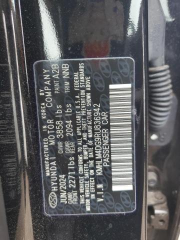 2024 HYUNDAI ELANTRA SEL KMHLM4DG9RU836942