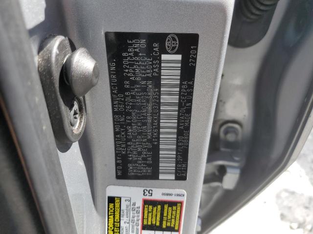 2020 TOYOTA CAMRY XSE 4T1K61AKXLU372354