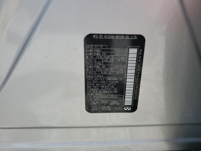 2019 INFINITI QX50 ESSEN 3PCAJ5M32KF132572