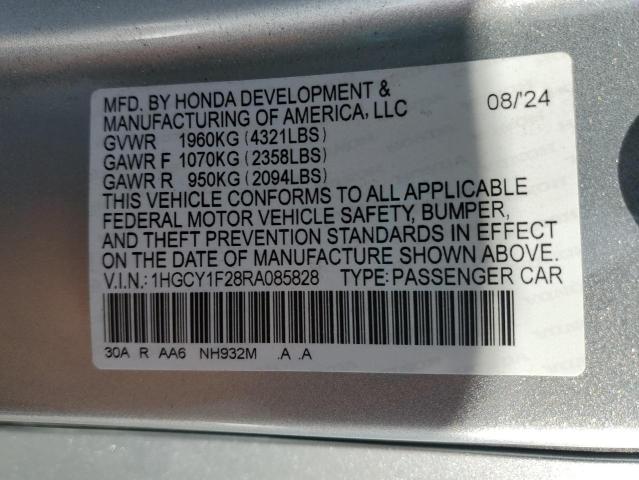 2024 HONDA ACCORD LX - 1HGCY1F28RA085828