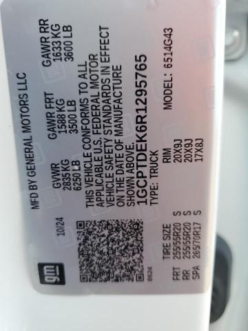 2024 CHEVROLET COLORADO Z - 1GCPTDEK6R1295765