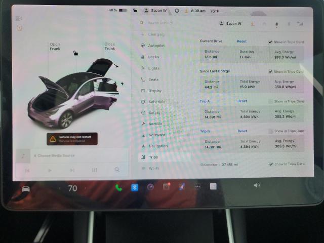 2020 TESLA MODEL Y 5YJYGDEE3LF023952