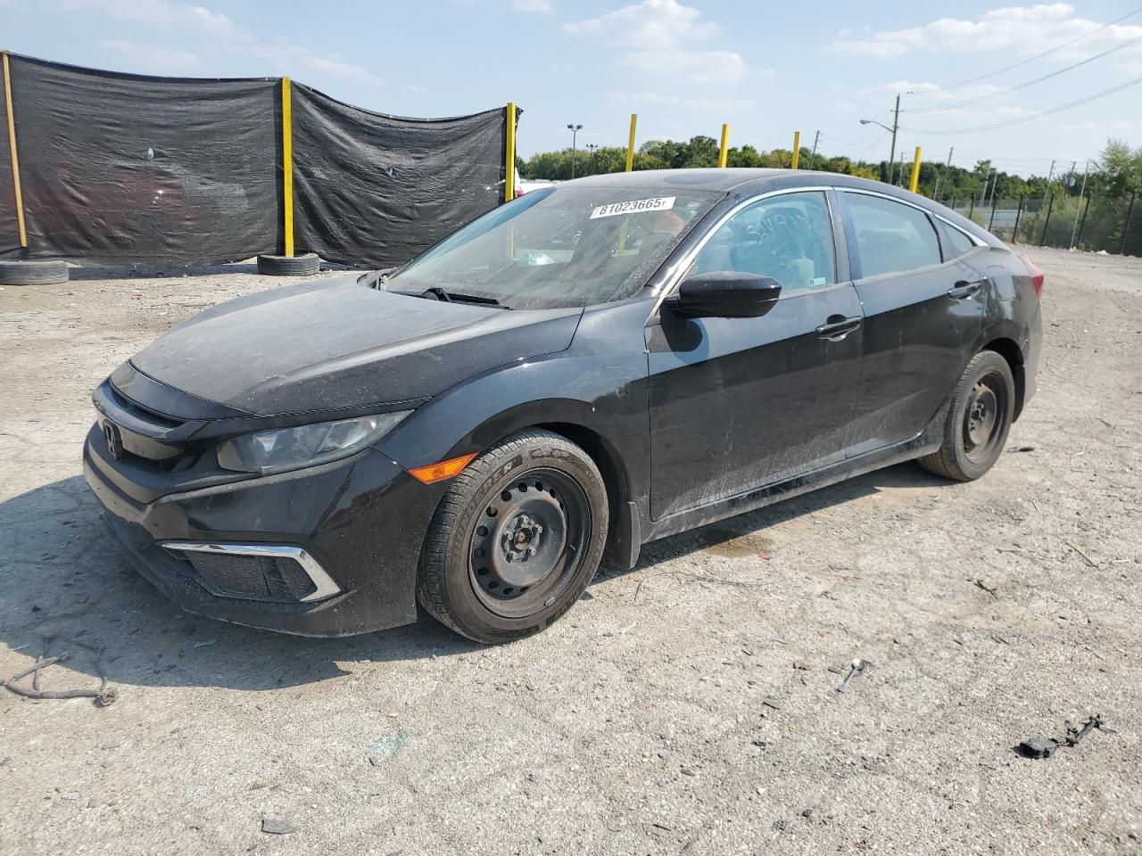 Lot #3265027878 2019 HONDA CIVIC LX