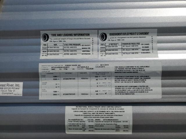 2019 WILDWOOD CATALINA 2 #3294585038