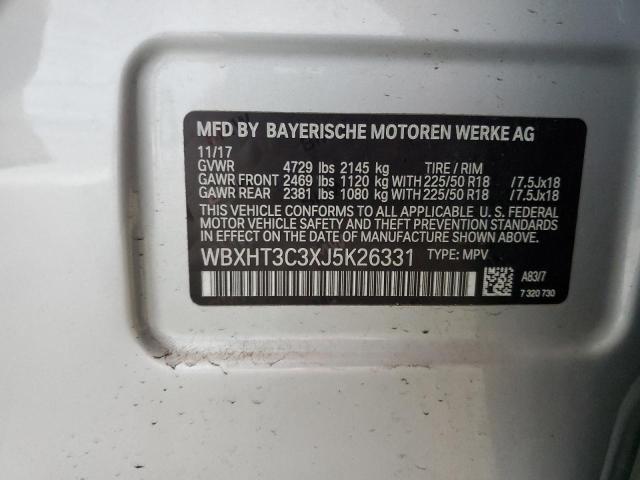 2018 BMW X1 XDRIVE28I WBXHT3C3XJ5K26331