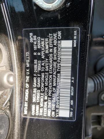 2018 HONDA CIVIC EX SHHFK7H57JU239544