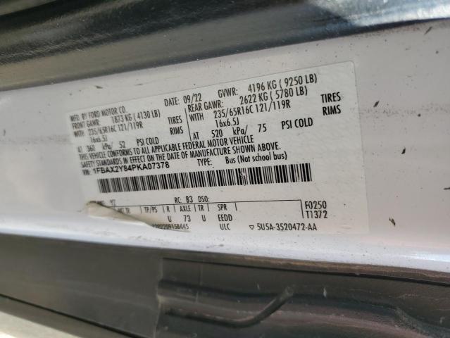 2023 FORD TRANSIT T- 1FBAX2Y84PKA07378
