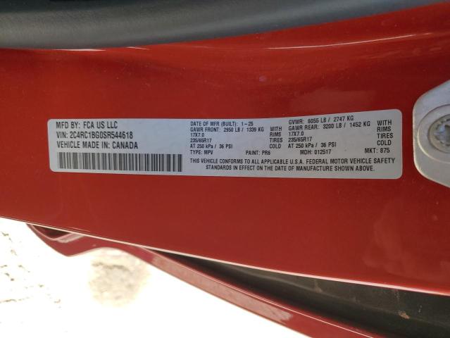 2025 CHRYSLER PACIFICA S 2C4RC1BG0SR544618