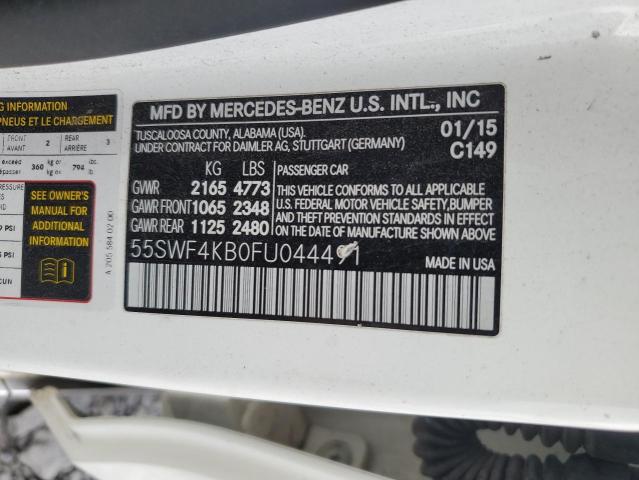 2015 MERCEDES-BENZ C 300 4MAT #3303652929