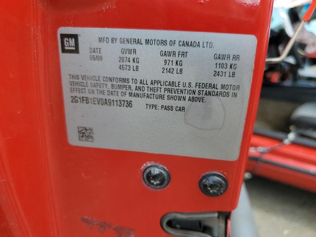 2010 CHEVROLET CAMARO LT - 2G1FB1EV0A9113736