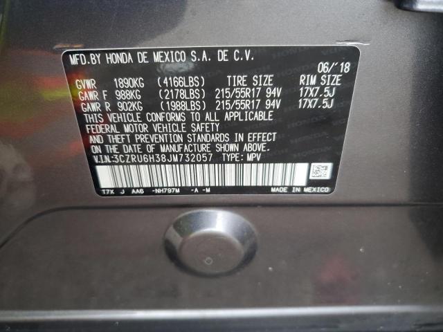 2018 HONDA HR-V LX - 3CZRU6H38JM732057