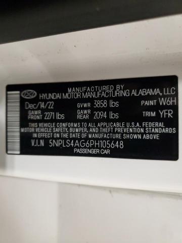 2023 HYUNDAI ELANTRA SE 5NPLS4AG6PH105648