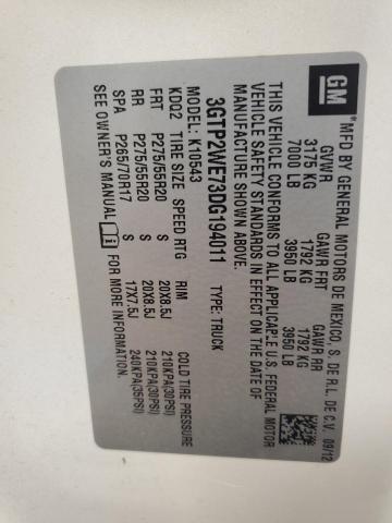 2013 GMC SIERRA K15 #3265284753