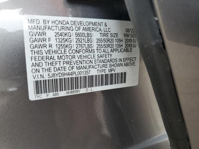 2023 ACURA MDX TECHNO 5J8YD9H44PL001357