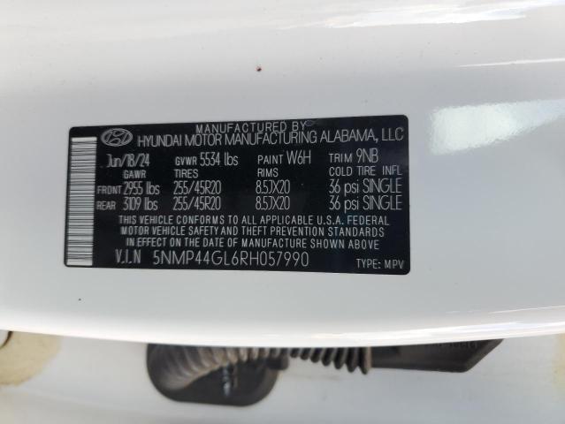 2024 HYUNDAI SANTA FE L - 5NMP44GL6RH057990