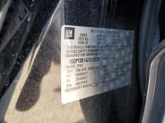 2018 CHEVROLET COLORADO Z71 1GCPTDE14J1213270