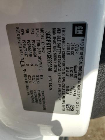 2012 CHEVROLET SILVERADO K1500 LTZ - 3GCPKTE7XCG226546