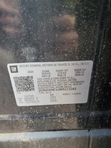 2021 CHEVROLET EQUINOX LS #3302786909