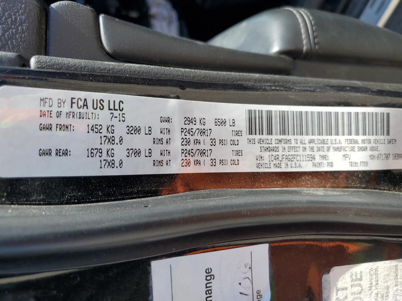 JEEP GRAND CHEROKEE LAREDO