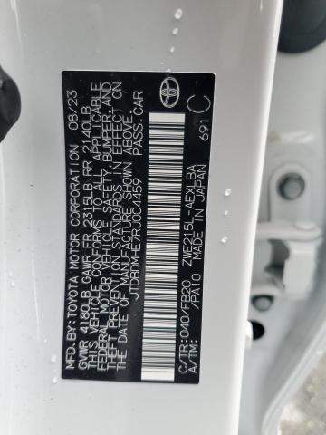 2024 TOYOTA COROLLA LE JTDBDMHE7RJ004459