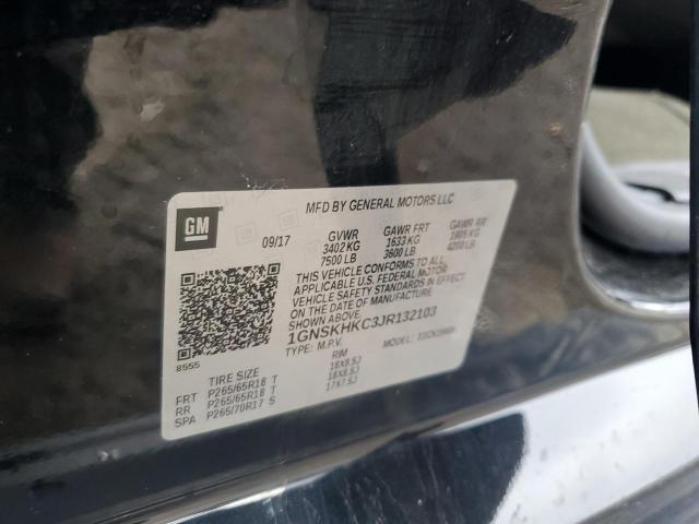2018 CHEVROLET SUBURBAN K 1GNSKHKC3JR132103