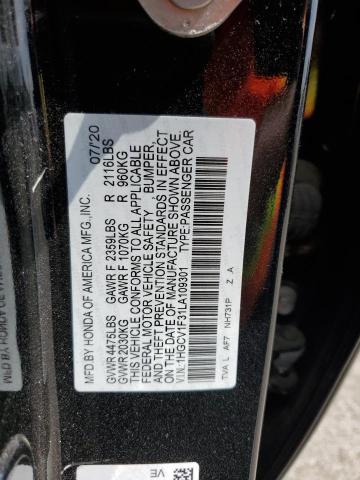 2020 HONDA ACCORD SPO 1HGCV1F31LA109301