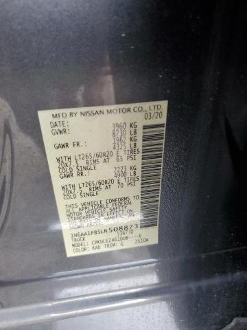 2020 NISSAN TITAN XD S 1N6AA1FB5LN508873