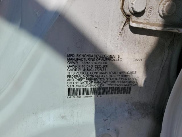 2021 ACURA ILX PREMIUM 19UDE2F72MA010209