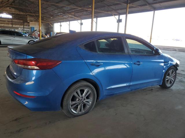 HYUNDAI ELANTRA SE 2017 blue  gas KMHD84LF3HU429215 photo #4