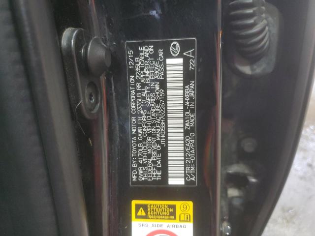 2016 LEXUS CT 200 JTHKD5BH7G2267159