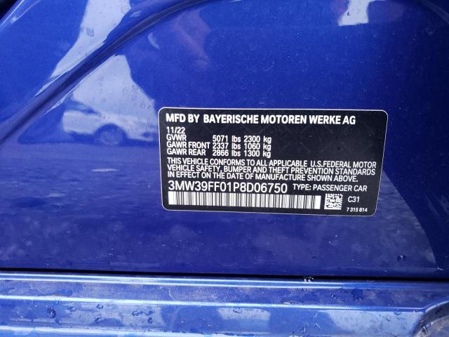 2023 BMW 330E 3MW39FF01P8D06750