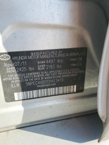 2012 HYUNDAI SONATA SE - 5NPEC4AB2CH413419