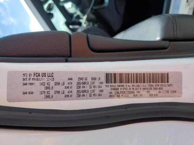 1C4RJFBG9LC226946 2020 JEEP GRAND CHER