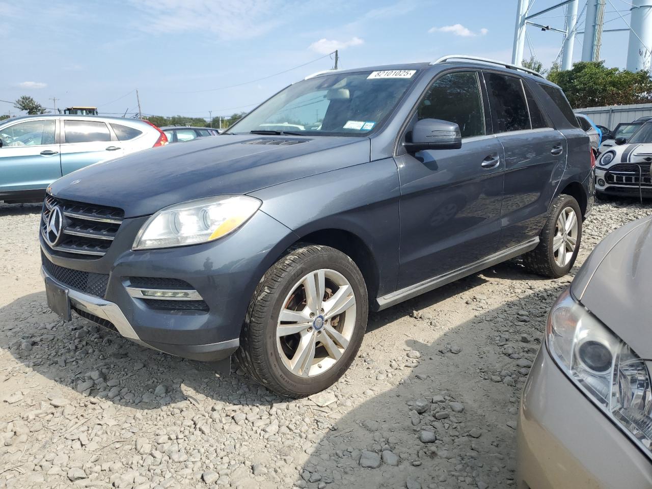 Lot #3296307498 2015 MERCEDES-BENZ ML 250 BLU