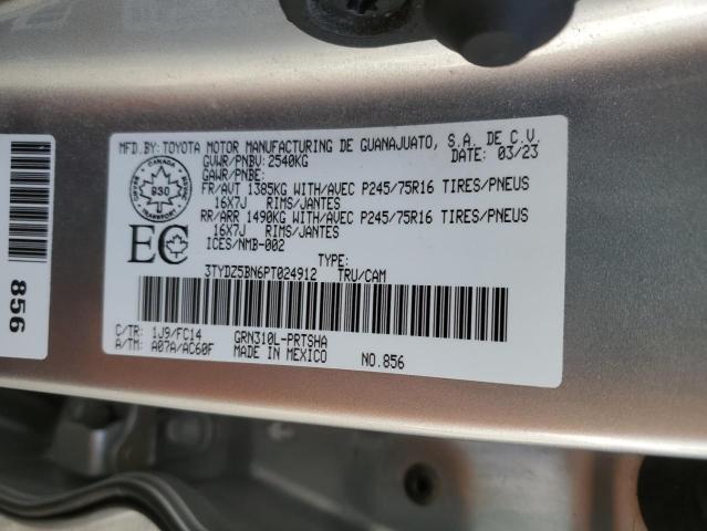 2023 TOYOTA TACOMA DOU 3TYDZ5BN6PT024912