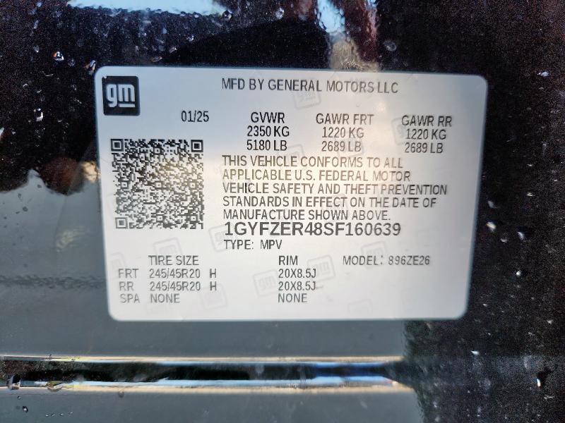 2025 CADILLAC XT4 SPORT 1GYFZER48SF160639