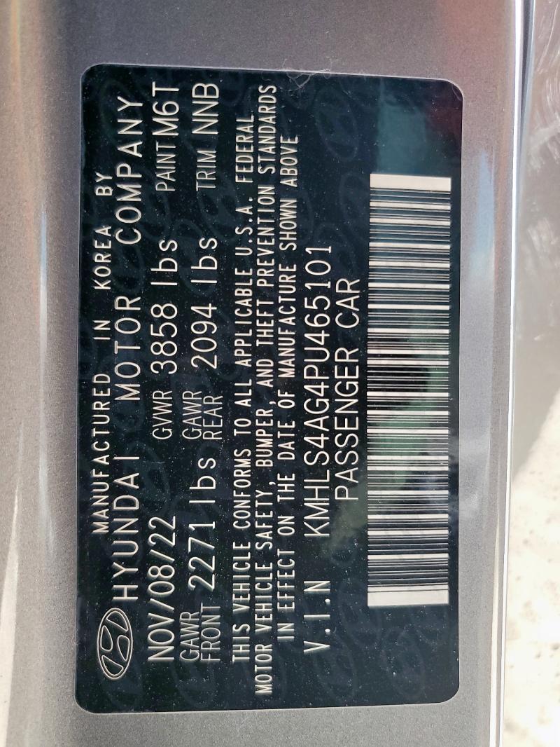 2023 HYUNDAI ELANTRA SE KMHLS4AG4PU465101