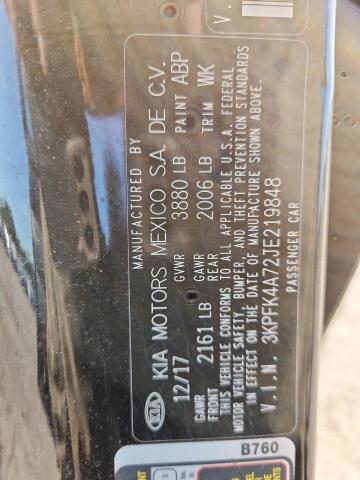 2018 KIA FORTE LX 3KPFK4A72JE219848