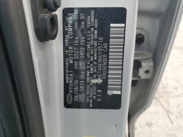 2017 HYUNDAI ACCENT SE KMHCT4AE9HU195716