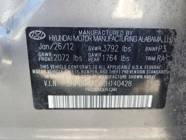 2012 HYUNDAI ELANTRA GL - 5NPDH4AE8CH140428