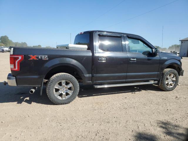 FORD F150 SUPER 2015 black crew pic gas 1FTEW1EF4FKE92309 photo #4