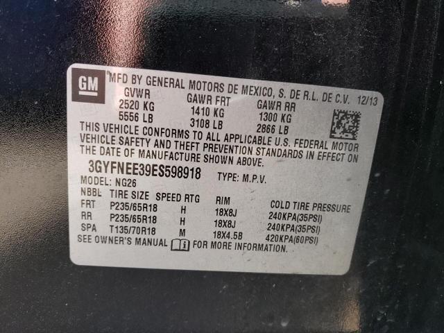 2014 CADILLAC SRX LUXURY - 3GYFNEE39ES598918