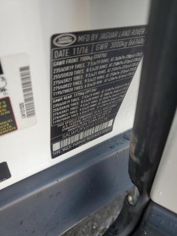 2017 LAND ROVER RANGE ROVE SALWR2FV5HA131535